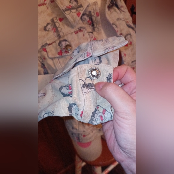 Betty Boop (An official Betty Boop product) Levi Jacket**Vintage** - Picture 10 of 16
